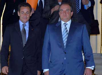 Στενότερη ελληνογαλλική συνεργασία αποφάσισαν Καραμανλής – Σαρκοζί