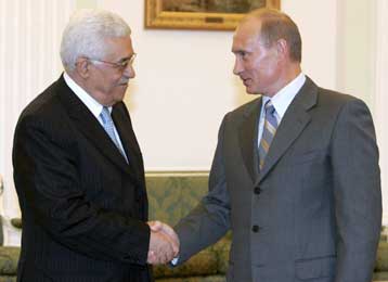 «Νόμιμο ηγέτη» του παλαιστινιακού λαού χαρακτηρίζει ο Πούτιν τον Αμπάς