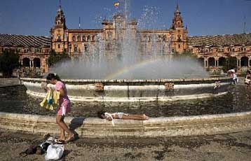 Νέο «κύμα» αφρικανικού καύσωνα «πνίγει» την Ιβηρική