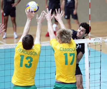 Νίκη με 3-1 σετ της Εθνικής επί της Αυστραλίας στο πρώτο φιλικό