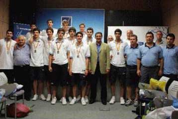 Υποδοχή… πρωταθλήτριας για την «ασημένια» Εθνική Εφήβων