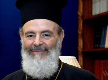 Στον Αγ.Σπυρίδωνα Παγκρατίου για τη λειτουργία της Κοιμήσεως της Θεοτόκου ο Αρχιεπίσκοπος