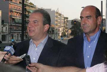 Επισκέψεις Καραμανλή στον Κεραμεικό και το κτίριο του Φιξ