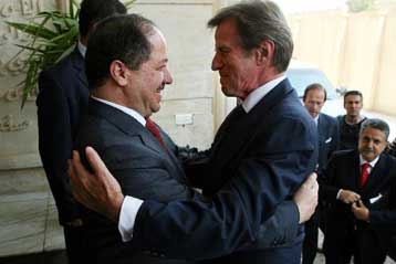 Έτοιμη η Γαλλία να αναλάβει «ρόλο» στο Ιράκ, λέει ο Κουσνέρ σε επίσκεψη-σταθμό