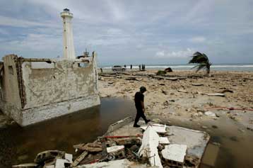 Από τον κόλπο του Μεξικού πέρασε ο εξασθενημένος κυκλώνας Ντιν