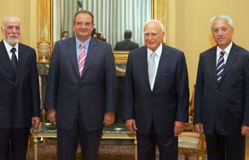 Ορκωμοσία την Παρασκευή για τους υπηρεσιακούς υπουργούς Εσωτερικών και Τύπου