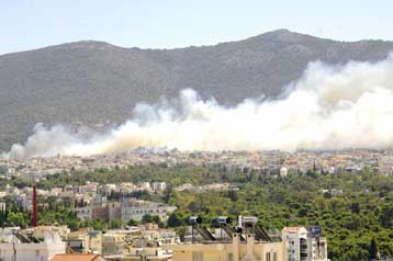 Προληπτική διακοπή της κυκλοφορίας σε δασικούς δρόμους στην Αττική