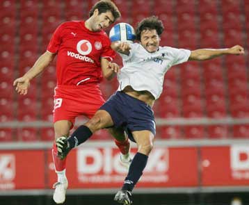 Οι «ρεζέρβες» του Ολυμπιακού ηττήθηκε 2-1 σε φιλικό από τον Ιωνικό