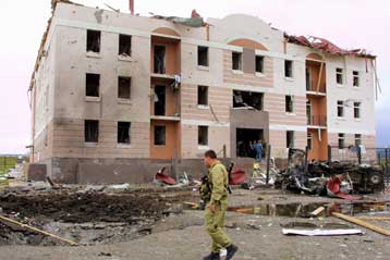 Έκρηξη με θύματα αστυνομικούς στην Ινγκουσετία