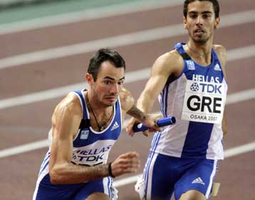 Η ανδρική ομάδα 4Χ400μ. αποκλείστηκε από τον τελικό, 25ος ο Στεφανόπουλος στο βάδην