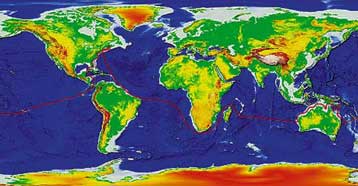 Οι κλιματικές αλλαγές μεταμορφώνουν το χάρτη του κόσμου