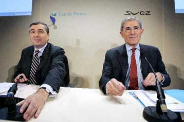 Σε συγχώνευση ύψους 90 δισ. ευρώ προχωρά η Suez με την Gaz de France