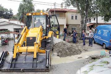 Ευθύνες της τοπικής αυτοδιοίκησης για τις πλημμύρες στην Χαλκιδική «βλέπει» η κυβέρνηση