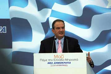 «Σαφή και ξεκάθαρη εντολή» ζήτησε από τις Σέρρες ο Κ.Καραμανλής