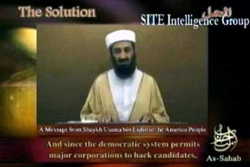 Προτροπή Λάντεν στους Αμερικανούς να αλλαξοπιστήσουν για χάρη του πολέμου στο Ιράκ