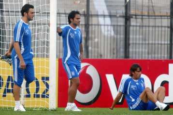 Ούτε το Σάββατο πήραν μέρος στην προπόνηση της εθνικής οι Αντζας, Πατσατζόγλου