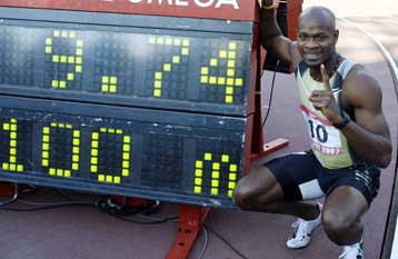 Δικό του έκανε το παγκόσμιο ρεκόρ ο Ασάφα Πάουελ στα 100μ με 9.74
