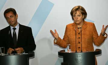 Μεγαλύτερη διαφάνεια στις αγορές ζητούν Μέρκελ-Σαρκοζί