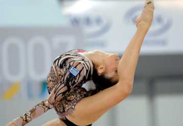 Θετικό ξεκίνημα για τις αθλήτριές μας στο Παγκόσμιο πρωτάθλημα ρυθμικής στην Πάτρα