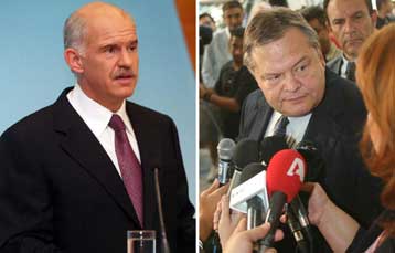 Ανεβαίνουν οι τόνοι μεταξύ Γ.Παπανδρέου και Ευ.Βενιζέλου