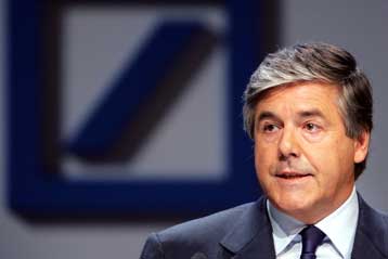 Για λάθη της Deutsche Bank στην χρηματοπιστωτική κρίση μιλά ο διευθυντής της