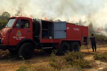 Υπό έλεγχο τέθηκε φωτιά που ξέσπασε στις παρυφές του Υμηττού