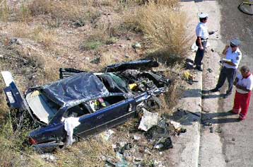 Πολύνεκρο τροχαίο στην εθνική οδό Αθηνών-Λαμίας