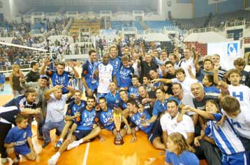 Ο Ηρακλής κατάκτησε το Σούπερ Καπ με 3-2 σετ επί του Παναθηναϊκού στην Πυλαία