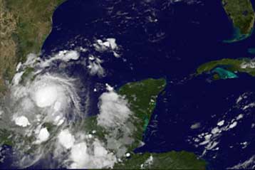 Παράκτιες περιοχές στον Κόλπο του Μεξικού έπληξε ο κυκλώνας Λορέντσο