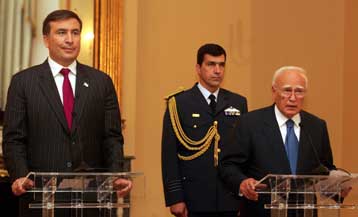 Σειρά επαφών του προέδρου της Γεωργίας Μ.Σαακασβίλι στην Αθήνα