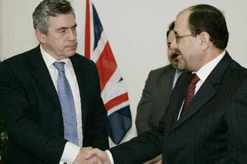 Στο Ιράκ ο Γκ.Μπράουν με συμφωνία για παράδοση του ελέγχου της Βασόρας