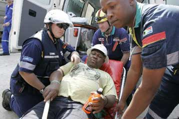 Απεγκλωβίστηκε και ο τελευταίος εργαζόμενος του ορυχείου Έλαντσραντ στη Ν.Αφρική