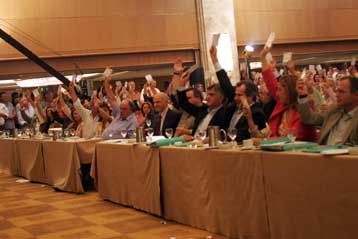 Ομόφωνα εγκρίθηκαν οι υποψηφιότητες Παπανδρέου, Βενιζέλου, Σκανδαλίδη