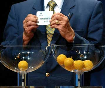 Τους αντιπάλους τους μαθαίνουν ΑΕΚ, Παναθηναϊκός, Λάρισα, Αρης και Πανιώνιος