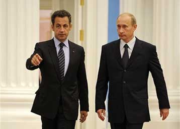 Μεγαλύτερο μερίδιο στον ρωσικό ενεργειακό τομέα ζητά ο Σαρκοζί