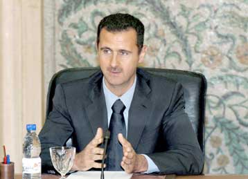 Η Συρία δεν θα συμμετάσχει στη σύνοδο για το Μεσανατολικό, λέει ο Μπασάρ αλ Ασαντ