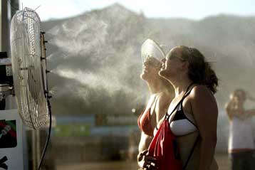 Περισσότερη υγρασία και δυσφορία φέρνει η παγκόσμια θέρμανση