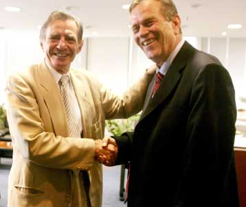 Θα μιλήσω όταν έρθει η ώρα, δήλωσε ο Γιώργος Βαρδινογιάννης