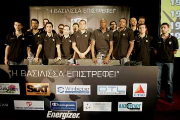 «Δεν θέλουμε άλλα χαμένα όνειρα» τόνισε ο Δ.Δρόσος κατά την παρουσίαση της ΚΑΕ ΑΕΚ