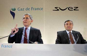 Μέσα στο πρώτο εξάμηνο του 2008 ολοκληρώνεται η συγχώνευση Suez-Gaz de France