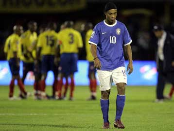 Στο 0-0 έμεινε η Βραζιλία στην Κολομβία για τα προκριματικά του Μουντιάλ 2010