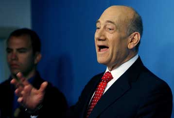 Δεν αποκλείει το ενδεχόμενο κοινού ελέγχου της ανατολικής Ιερουσαλήμ ο Ολμέρτ