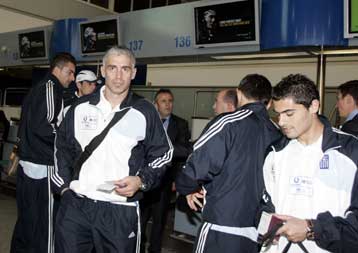 «Πέταξε» η εθνική για την Τουρκία χωρίς δύο διεθνείς