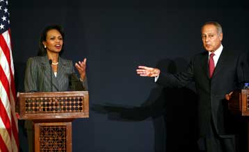 Υποστήριξη από την Αίγυπτο για τη σύνοδο για το Μεσανατολικό απέσπασε η Κ.Ράις