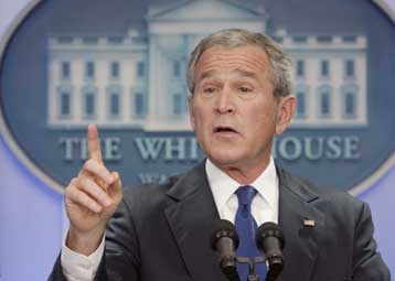 Δεν συμφέρει τους Τούρκους να στείλουν δυνάμεις στο Βόρειο Ιράκ, λέει ο Μπους