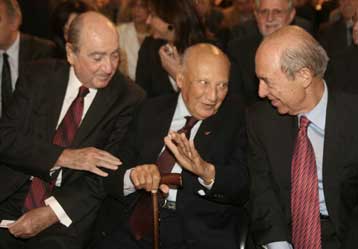 «Ο χρόνος κυλά εις βάρος μας» δηλώνουν για το Κυπριακό Μητσοτάκης, Σημίτης, Κληρίδης