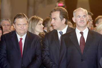 Τυπικό τετ-α-τετ Γ.Παπανδρέου και Ευ.Βενιζέλου στη Θεσσαλονίκη