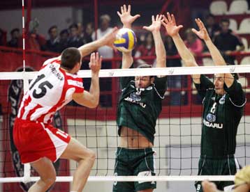 Περίπατο στου Ρέντη έκανε ο Παναθηναϊκός, 3-0 σετ τον Ολυμπιακό