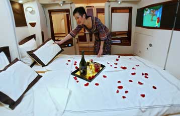 «Όχι σεξ» στις καμπίνες λέει η Singapore Airlines στους επιβάτες του Airbus A380