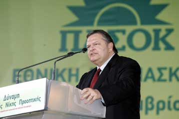 Κατά μέτωπον επίθεση εναντίον του Γ.Παπανδρέου εξαπέλυσε ο Ευ.Βενιζέλος